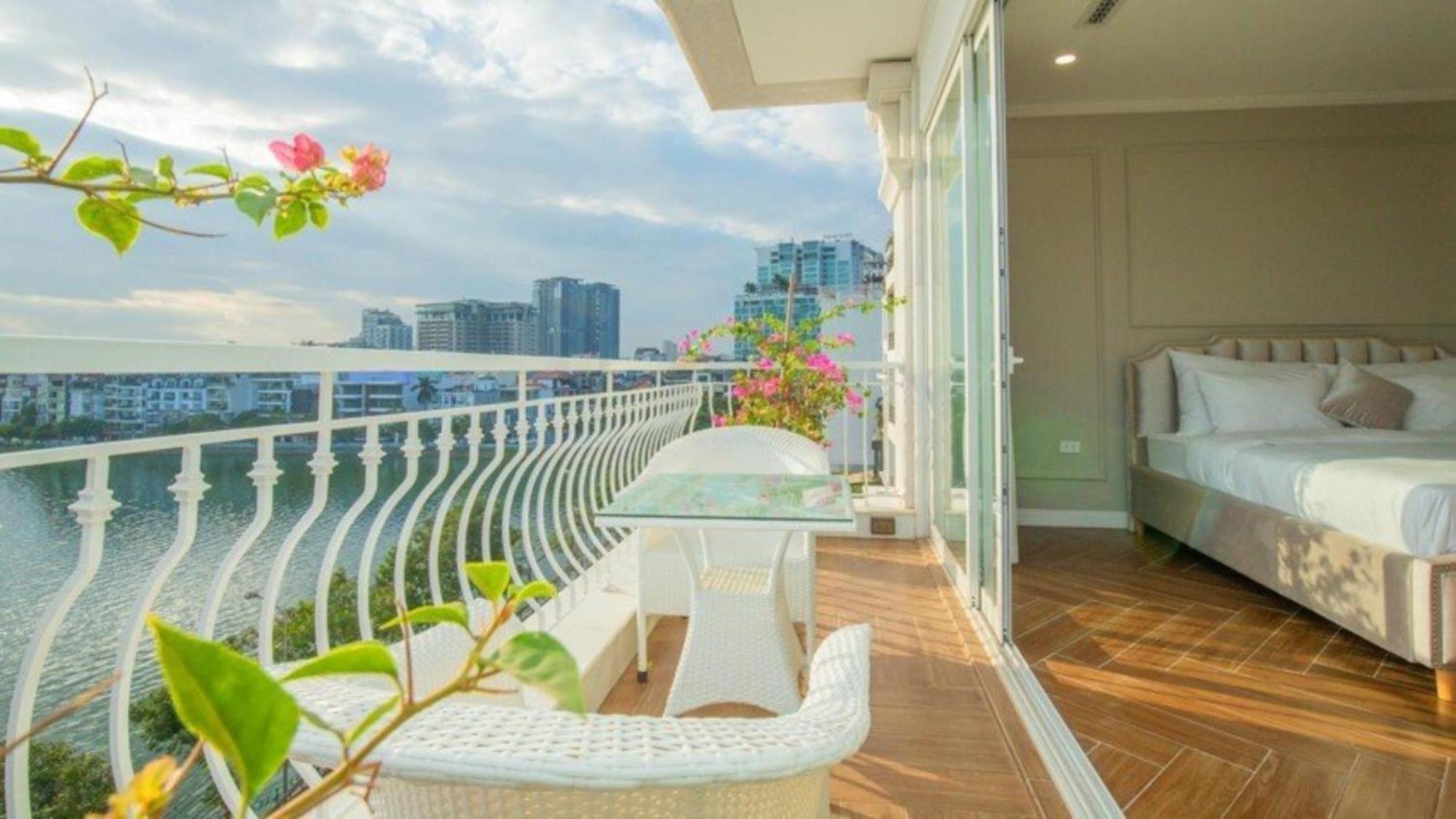 Luxe Paradise Suites Xuan Dieu Hanói Exterior foto